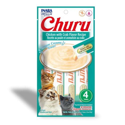 Churu Cat Kip met Krab Recept