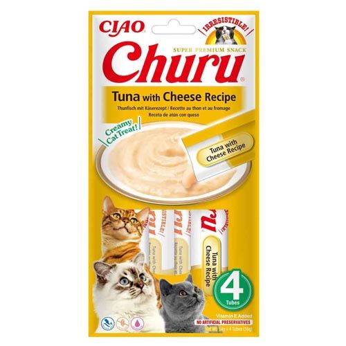 Churu Cat Tonijn met Kaas Recept