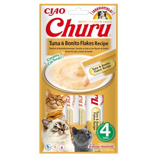 Churu Cat Tonijn met Bonito Recept