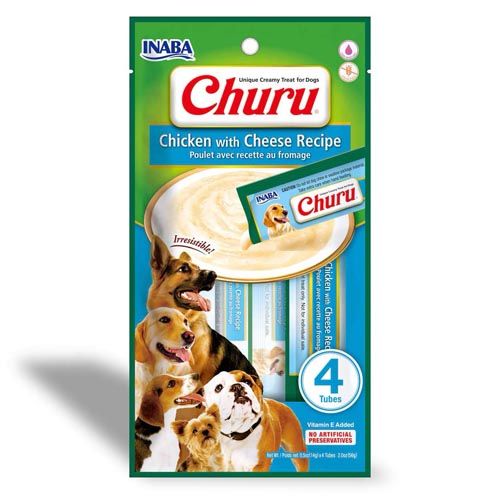 Churu Dog Kip met Kaas Recept.