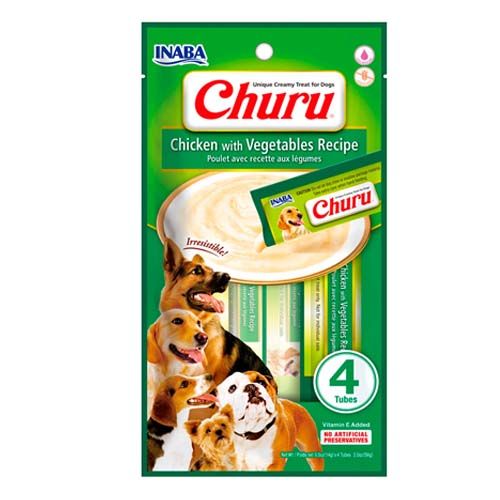 Churu Dog Kip met Groenten Recept