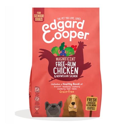 Edgard & Cooper Free-Run Chicken & Norwegian Salmon Senior (Kip & Zalm)