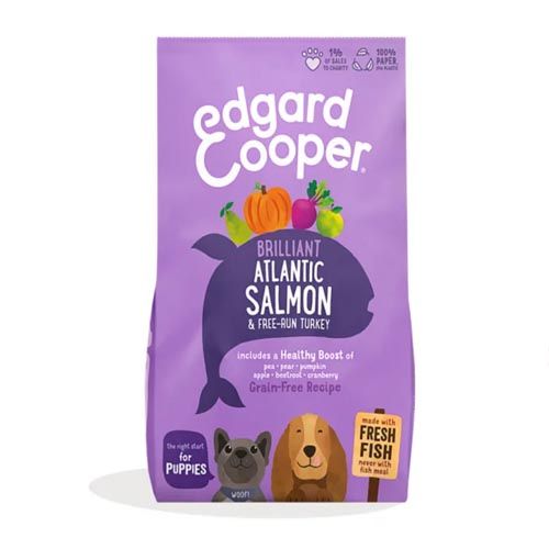 Edgard & Cooper Puppy Atlantic Salmon & Free-Run Turkey (Zalm & Kalkoen)