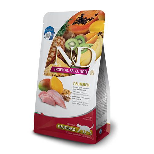 Farmina N&D Cat Tropical Selection Neutered Kip
