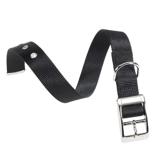 Ferplast Nylon Club Halsband Zwart