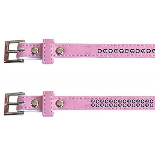 Collar Perro Freedog Brillantes Pink