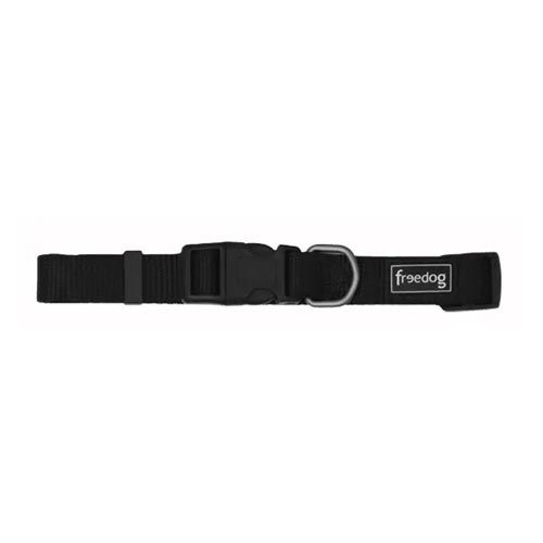 Collar Perro Freedog Nylon Basic Black