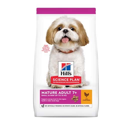 Hill´s Science Plan Adult 7+ Klein & Mini Kip
