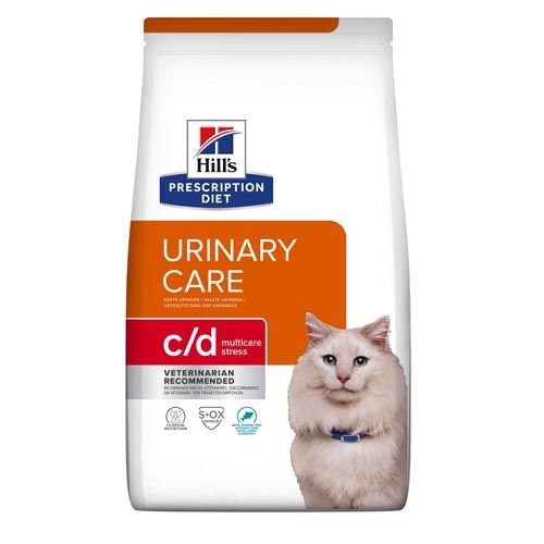 Hill´s Feline C/D Urinaire Stress Blue Fish