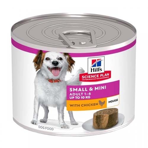 Hill´s Canine Adult Mousse Small & Mini Kip (Blikjes)