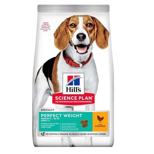 Hill´s Adult Perfect Weight Medium Kip