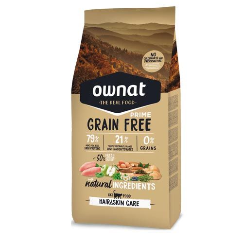 Ownat Grain Free Prime Hair & Skin Kat