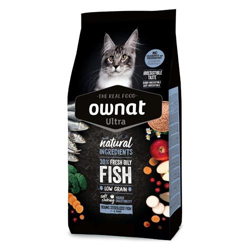 Ownat Ultra Young Sterilized Fish Cat