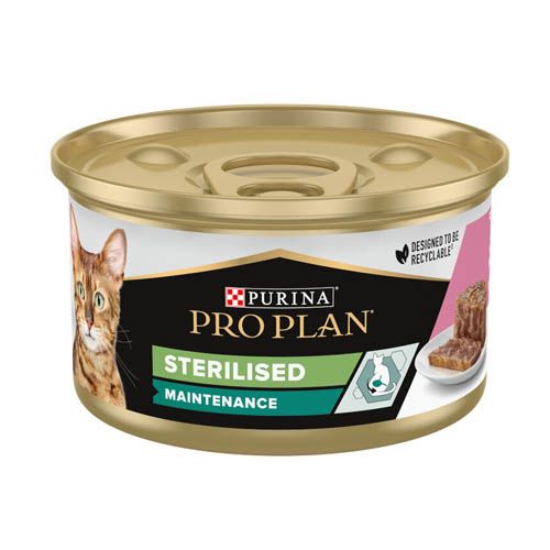 Pro Plan Kat Gesteriliseerd Zalm & Tonijn (Blik)