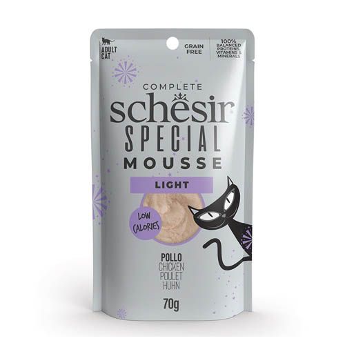 Schesir Kat Special Mousse Light Kip (Zakjes)
