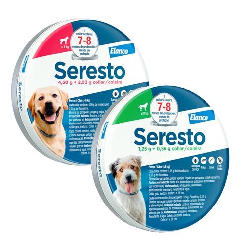 Seresto ontwormingsmiddel ketting voor honden
