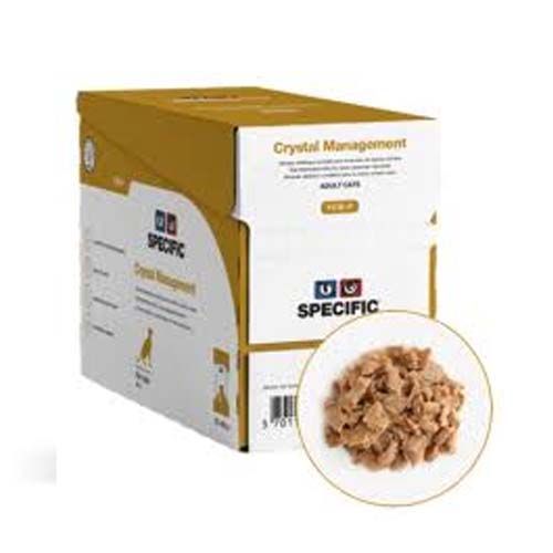 Specifieke Feline FCW-P Crystal Management Bites in Saus (Zakjes)