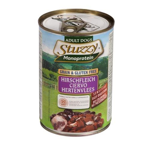 Stuzzy Dog Monoproteïne Hert (Blik)