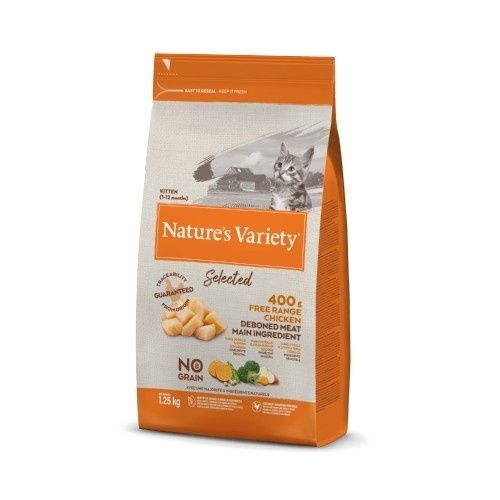 Nature´s Variety Kat Kitten Selected Kip