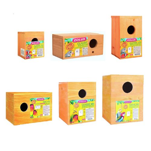 Zolux houten vogel nest