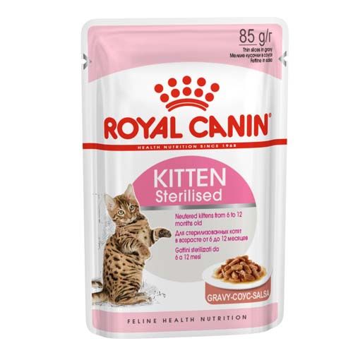 Royal Canin Kitten Sterilised Salsa (Zakjes) 85 g x 12