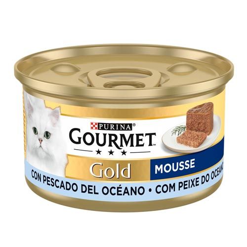 Gourmet gouden vismousse