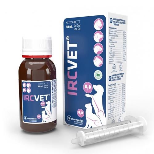 IRCVET Gel para perros y gatos (50 ml con jeringa)