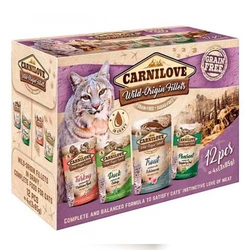 Carnilove Kat Multipack (Zakjes) - 12 x 85 gram