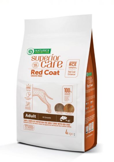 Nature´s Protection Superior Care Red Coat Adult Zalm