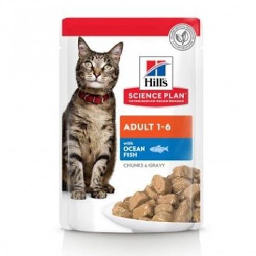 Hill´s Feline Adult Blue Fish (zakjes)