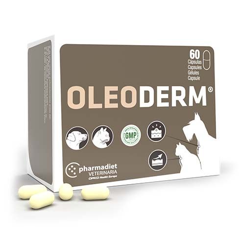 Oleoderm Omega 3 Supplement voor honden en katten