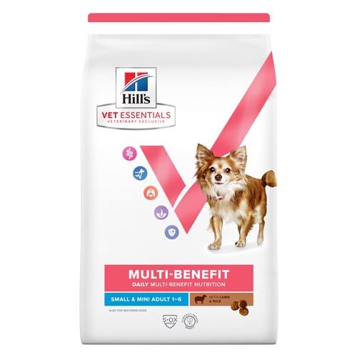 Hill´s VET Canine Multi-Benefit Adult Small & Mini Lam & Rijst