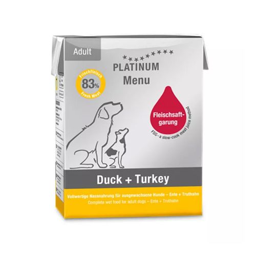 Platinum Wet Menu Duck + Turkey