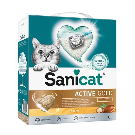 Sanicat Active Gold Absorberend Zand Kat