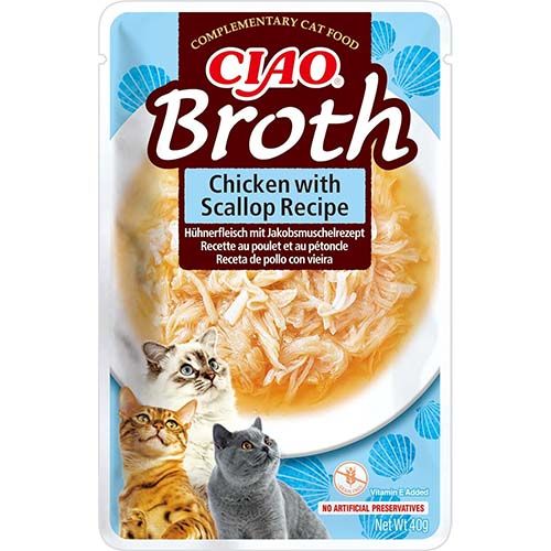 Churu Cat Broth Sint-Jacobsschelp