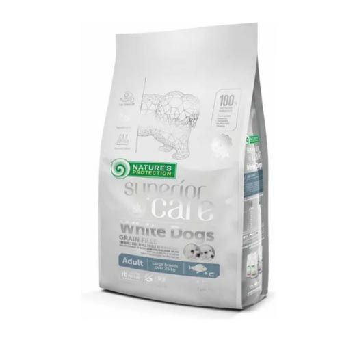 Nature´s Protection Superior Care White Dogs Adult Large Fish