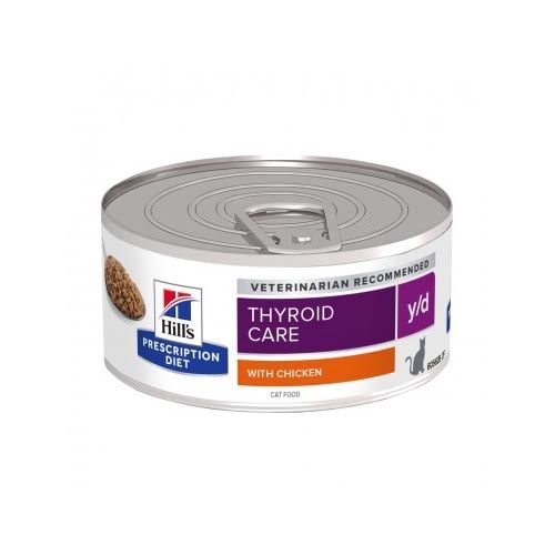 Hill´s Prescription Diet Y/D Feline 156 g blik.